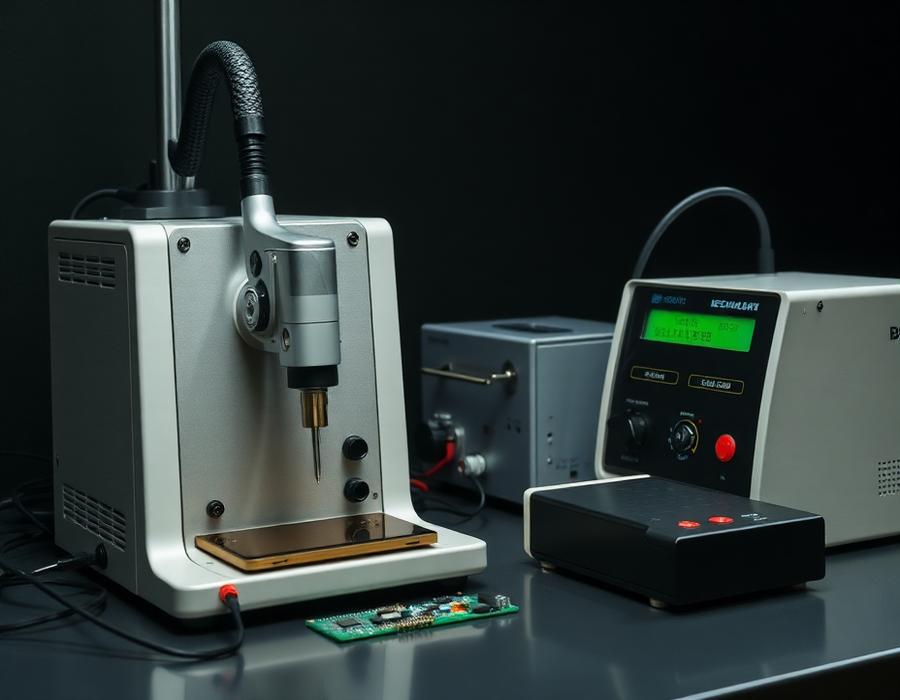 BGA rework station used in professional electronics repair